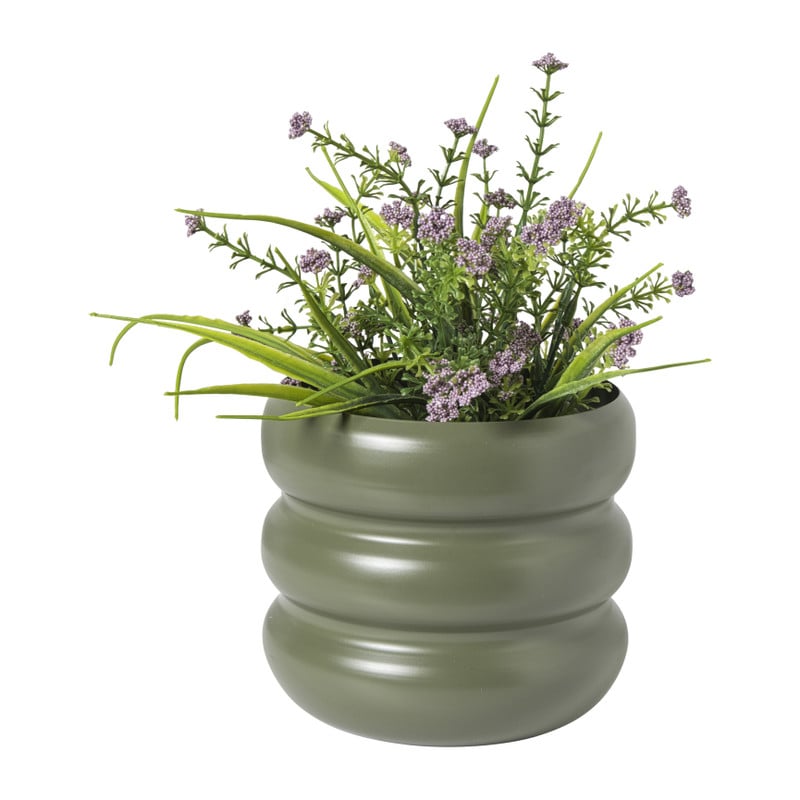 Bloempot bubbles klein - groen