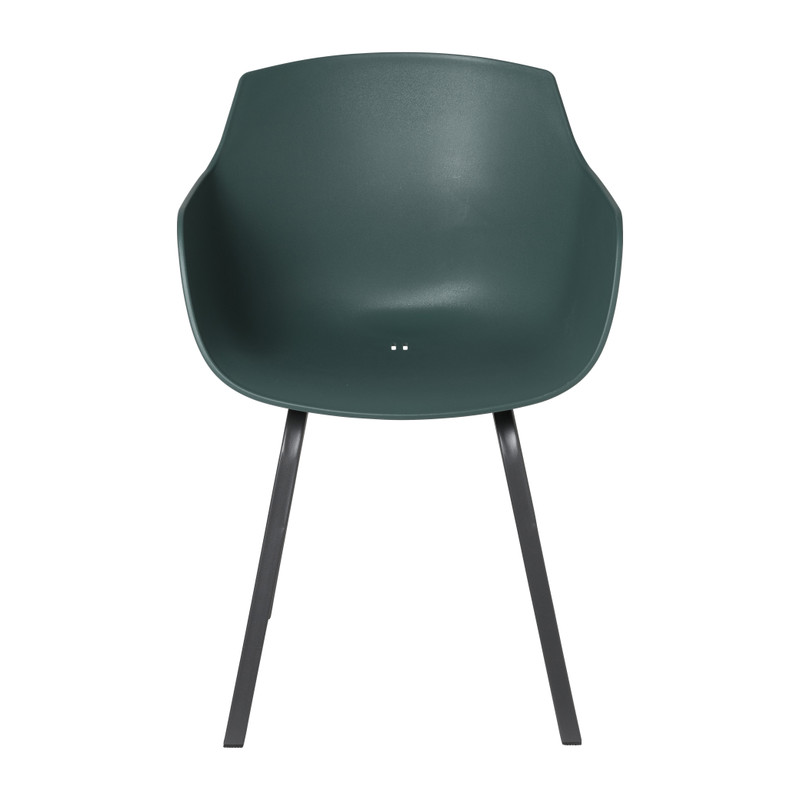 Tuinstoel Nena - groen - 83x58x54 cm