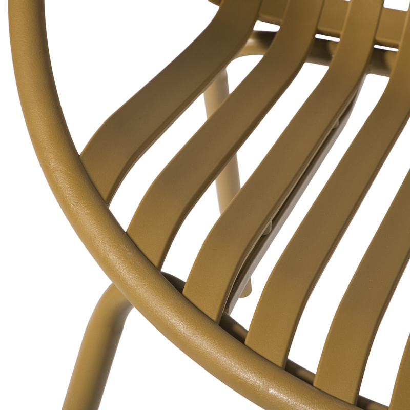 Tuinstoel Daimy - bruin - 73x80x70 cm