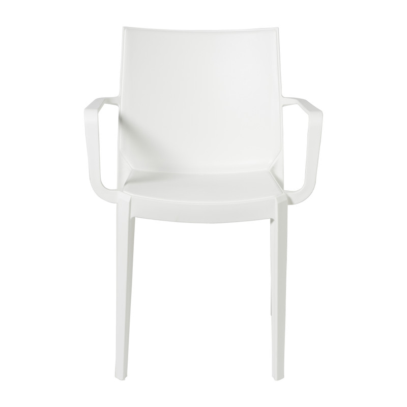 Stapelbare tuinstoel Victoria - wit - 82x58x55 cm