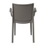 Stapelbare tuinstoel Victoria - taupe - 82x58x55 cm