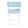 Inklapbare bistrostoel Kos - blauw - 84x48x42 cm