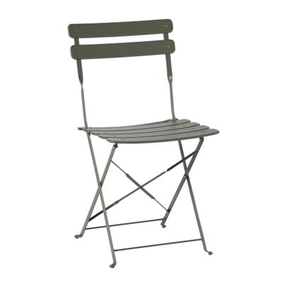 Inklapbare bistrostoel Corfu - groen - 82x46.5x42 cm