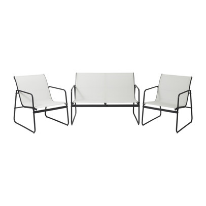 Tuinset Lima - wit - 3-delig
