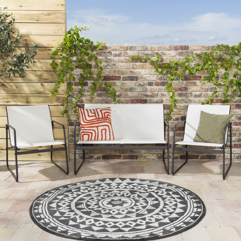 Tuinset Lima - wit - 3-delig