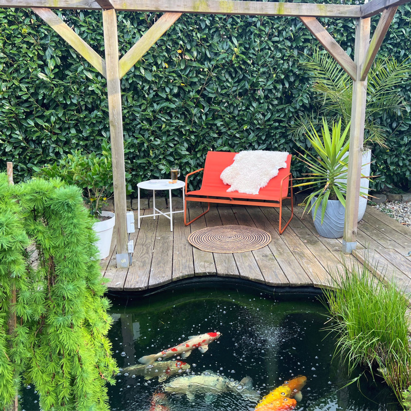 Tuinbank Lima - terra - 74x104x67 cm