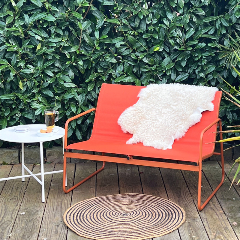 Tuinbank Lima - terra - 74x104x67 cm