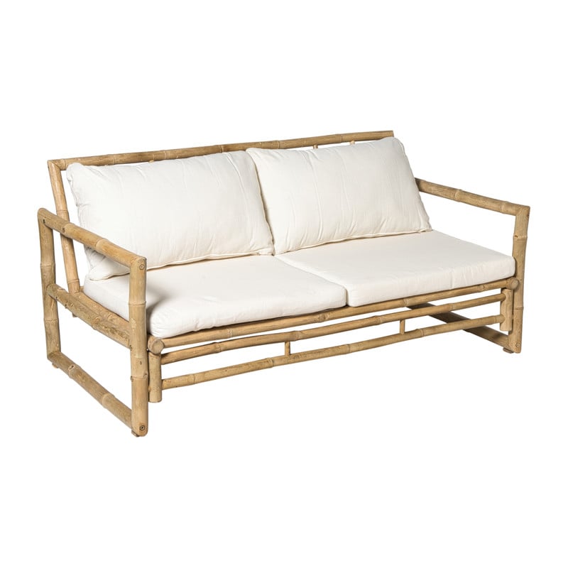 Bamboe tuinbank Hanoi - 2-zits - 70x150x75 cm