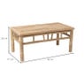 Bamboe salontafel - 90x47x40 cm