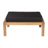 Hocker acacia - bruin/zwart - 60x85x30 cm
