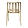 Stapelbare tuinstoel Lea - beige - 80.5x58.5x47 cm 
