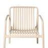 Tuinfauteuil Lea - beige - 75.5x75.5x66.5 cm