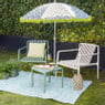 Tuinfauteuil Lea - groen - 75.5x75.5x66.5 cm