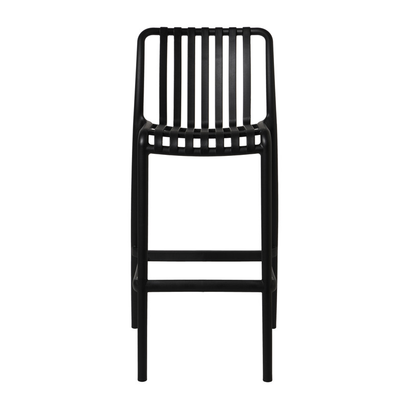 Barkruk Lea - zwart - 103x50x43 cm