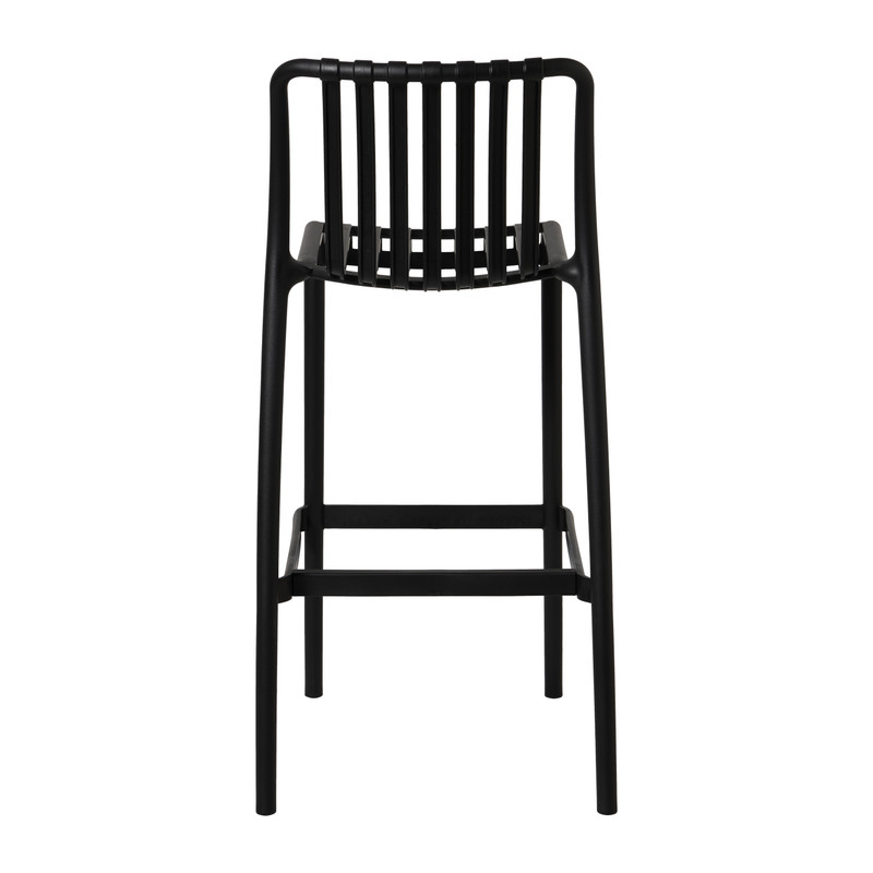 Barkruk Lea - zwart - 103x50x43 cm