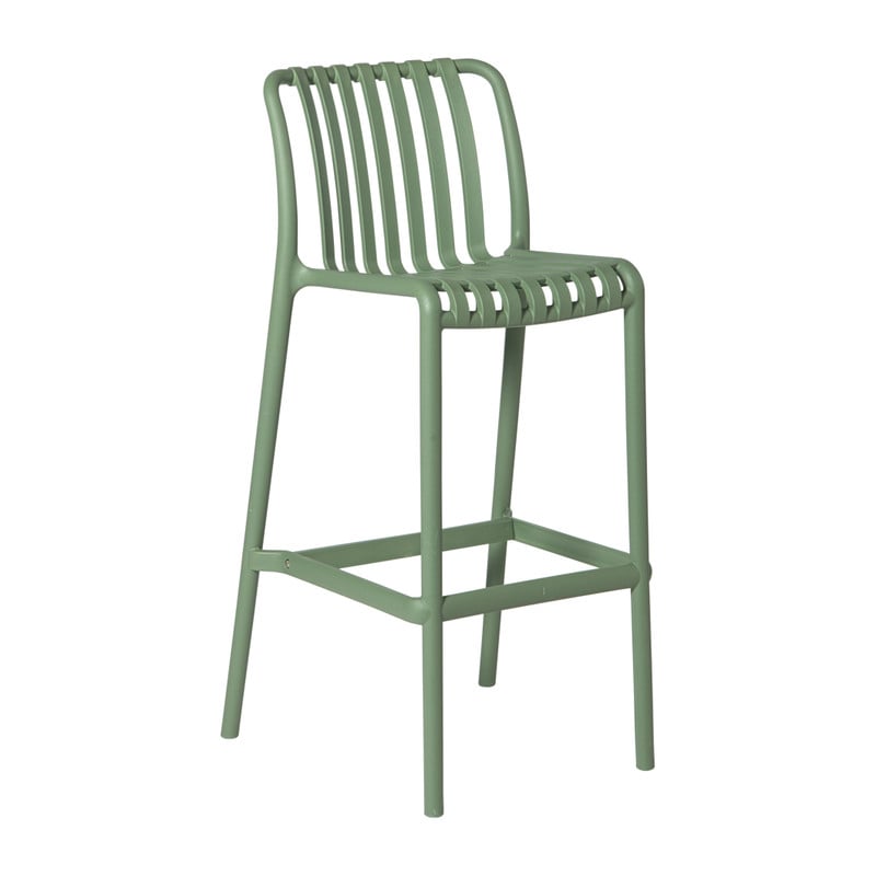 Barkruk Lea - groen - 103x50x43 cm