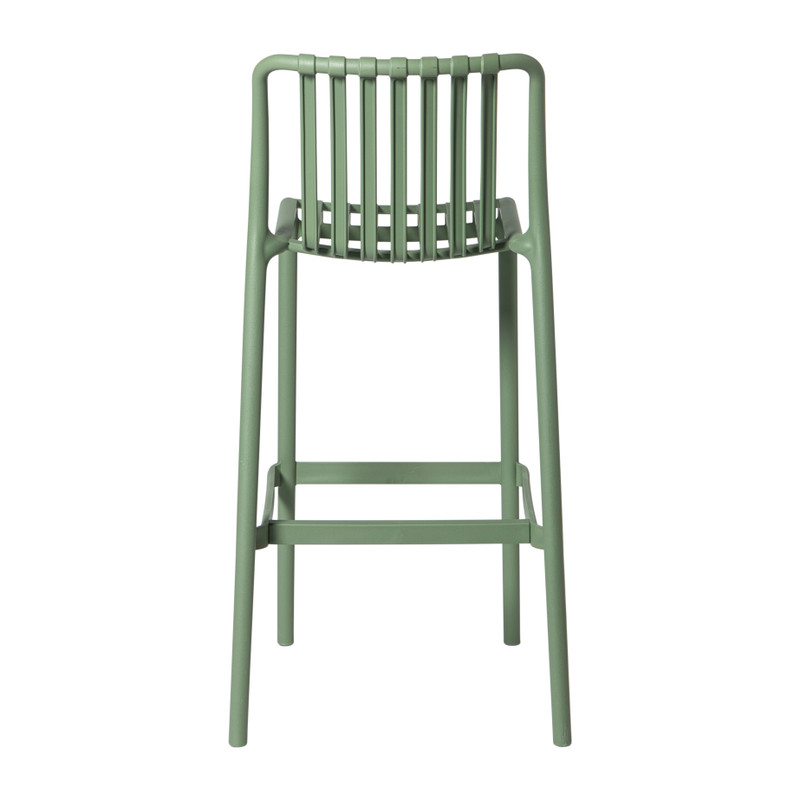 Barkruk Lea - groen - 103x50x43 cm