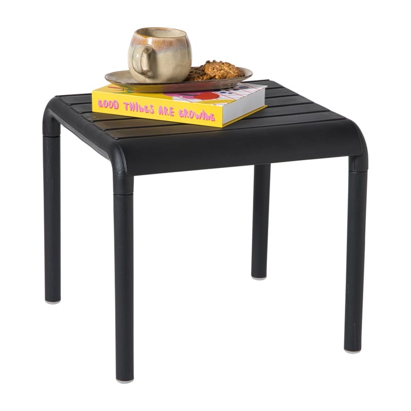 Tuintafeltje Lea - zwart - 40x45x45 cm