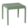 Buiten bijzettafel Lea - groen - 40x45x45 cm