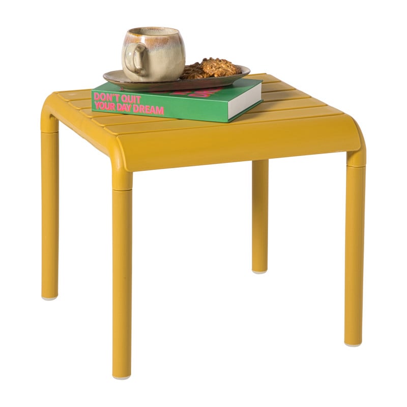 Tuintafeltje Lea - geel - 40x45x45 cm