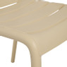 Tuinnstoel Napoli - beige - 83x55x48 cm