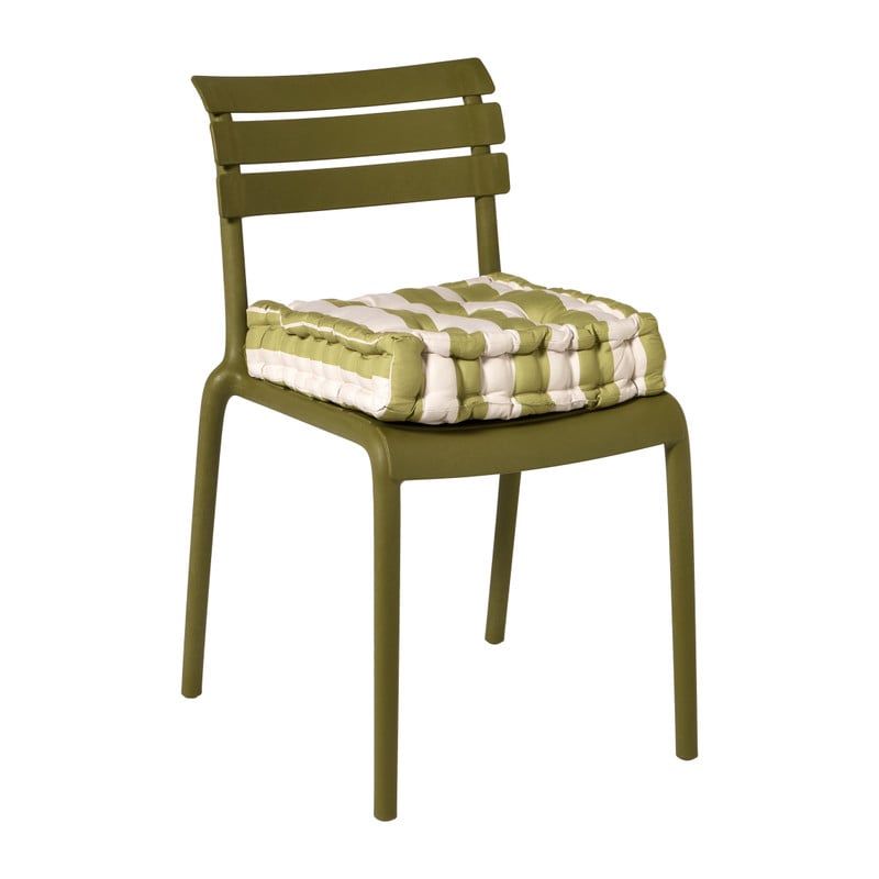 Stapelbare tuinstoel Napoli - groen - 83x55x48 cm