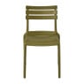 Stapelbare tuinstoel Napoli - groen - 83x55x48 cm