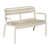 Tuinbank Napoli - beige - 76x68.5x113 cm