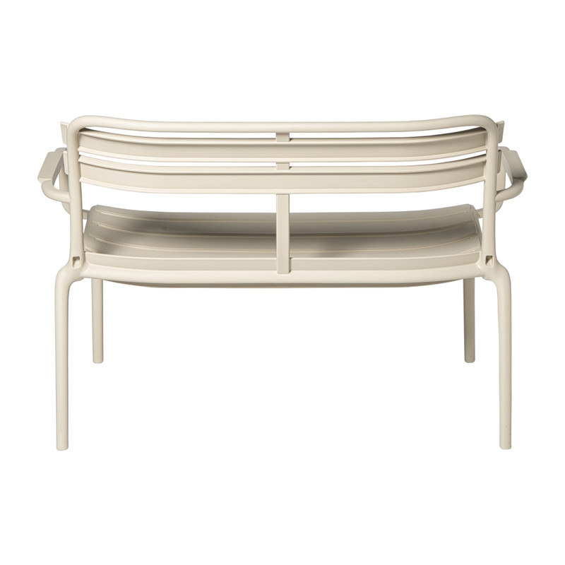 Tuinbank Napoli - beige - 76x68.5x113 cm