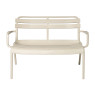 Tuinbank Napoli - beige - 76x68.5x113 cm