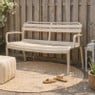 Tuinbank Napoli - beige - 76x68.5x113 cm
