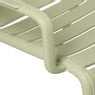 Stapelbare tuinfauteuil Napoli - groen - 75.5x68x65 cm