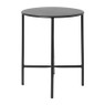 Bijzettafel Pablo zwart - ø40x50 cm