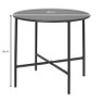 Bijzettafel Pablo zwart - ø50x45 cm
