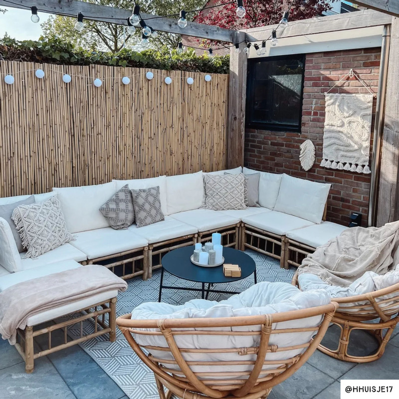 Bijzettafel Pablo zwart - ø70x35 cm