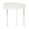 Bijzettafel Pablo wit - ø40x50 cm