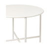 Bijzettafel Pablo wit - ø50x45 cm