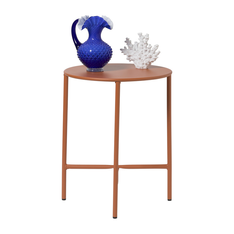 Bijzettafel Pablo peach - ø40x50 cm