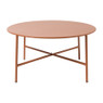 Bijzettafel Pablo peach - ø70x35 cm