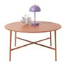 Bijzettafel Pablo peach - ø70x35 cm