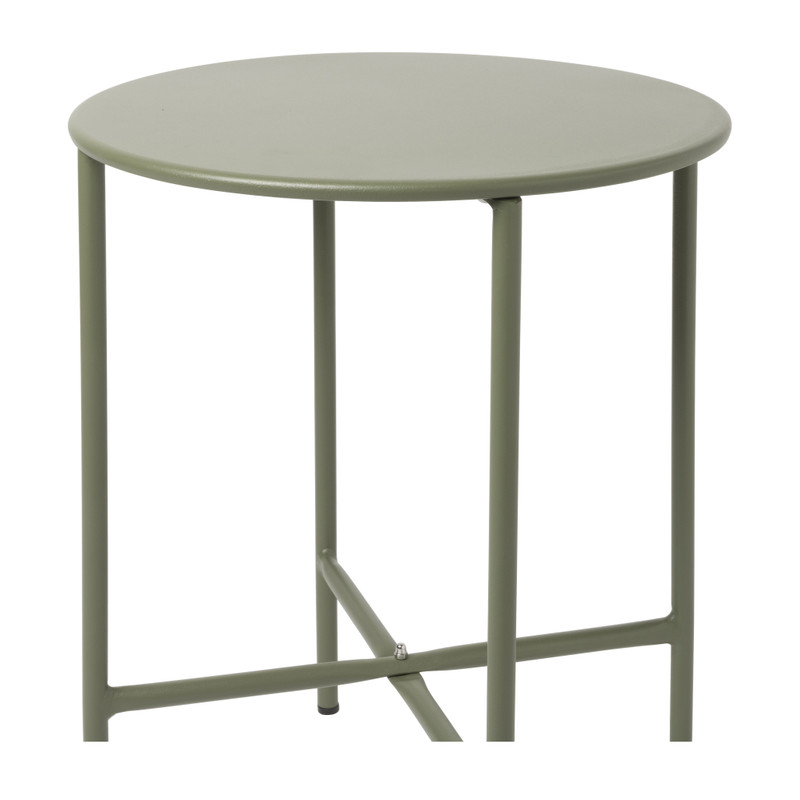 Bijzettafel Pablo groen - ø40x50 cm