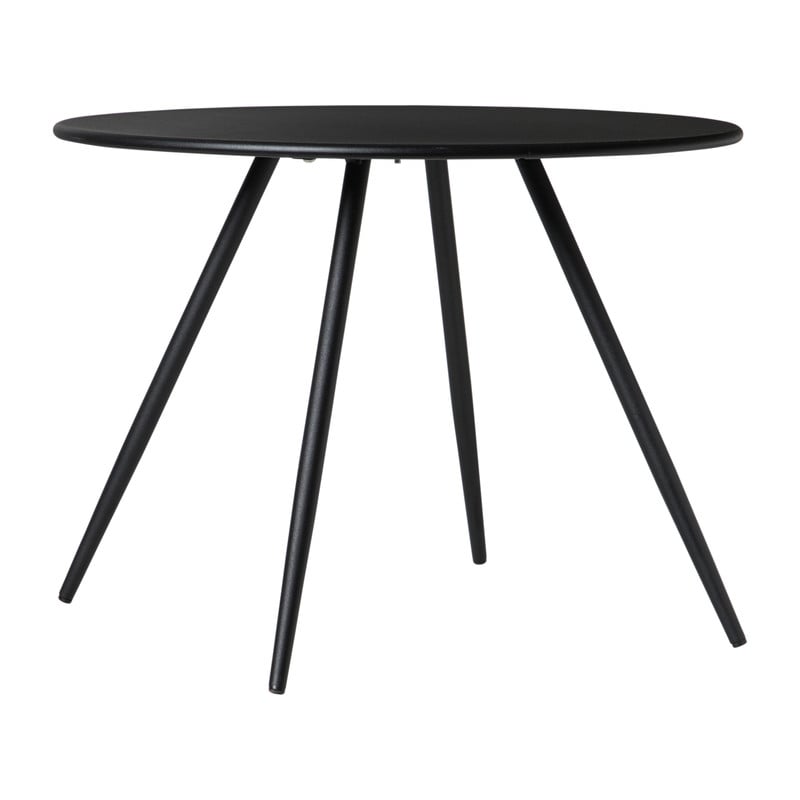 Bijzettafel Manolo klein - zwart - ø55x40 cm