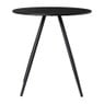 Bijzettafel Manolo klein - zwart - ø55x40 cm