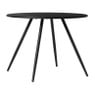 Bijzettafel Manolo klein - zwart - ø55x40 cm