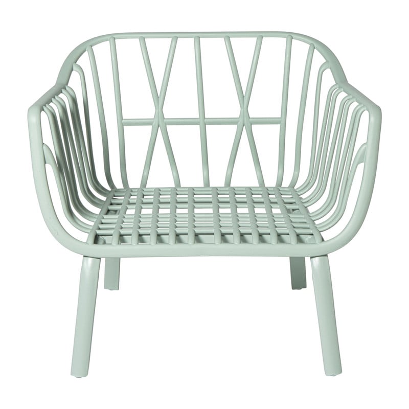 Tuinfauteuil como - groen - 78x68x63 cm