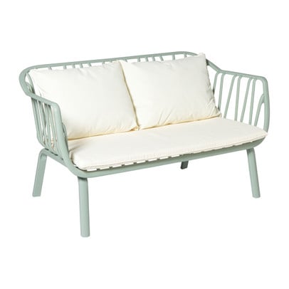 Tuinbank como - groen - 68x122x63 cm