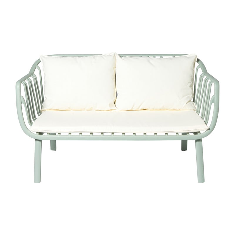 Tuinbank como - groen - 68x122x63 cm