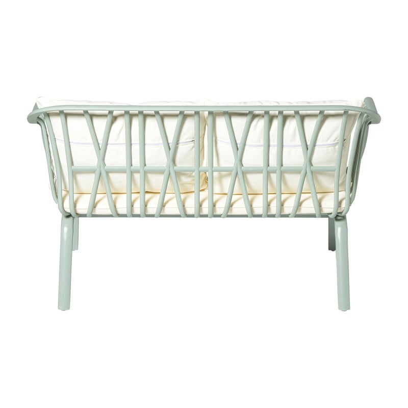 Tuinbank como - groen - 68x122x63 cm