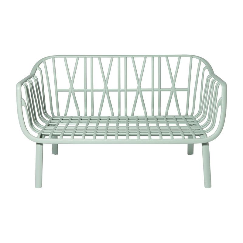 Tuinbank como - groen - 68x122x63 cm