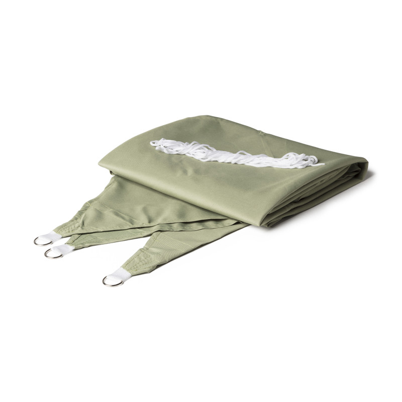 Schaduwdoek driehoek - groen - 360x360x360 cm